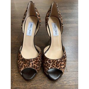 Jimmy Choo Peep Toe Pumps